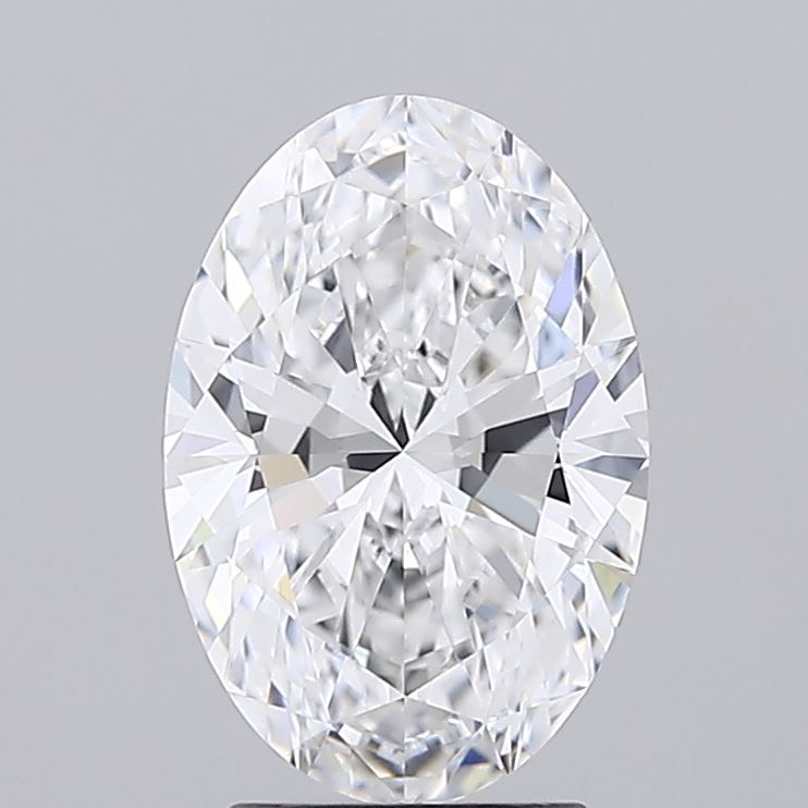 2.40 ct. oval Lab Grown Diamond front image