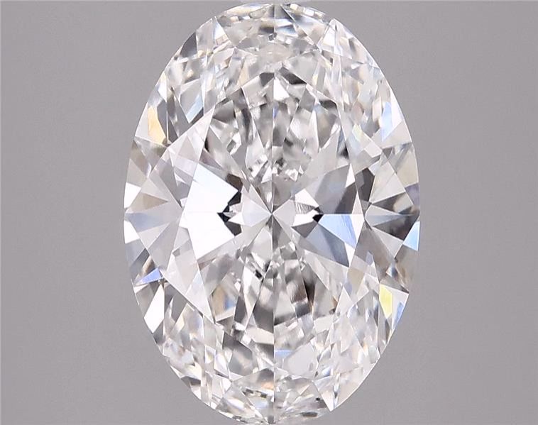 3.76 ct. oval Lab Grown Diamond front image