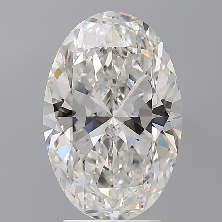 3.54 ct. oval Lab Grown Diamond front image