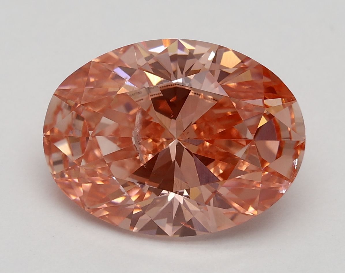 3.00 ct. oval Lab Grown Diamond front image