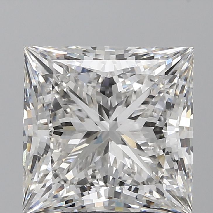 6.58 ct. princess Lab Grown Diamond front image