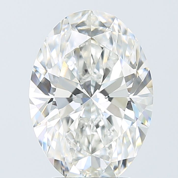4.08 ct. oval Lab Grown Diamond front image