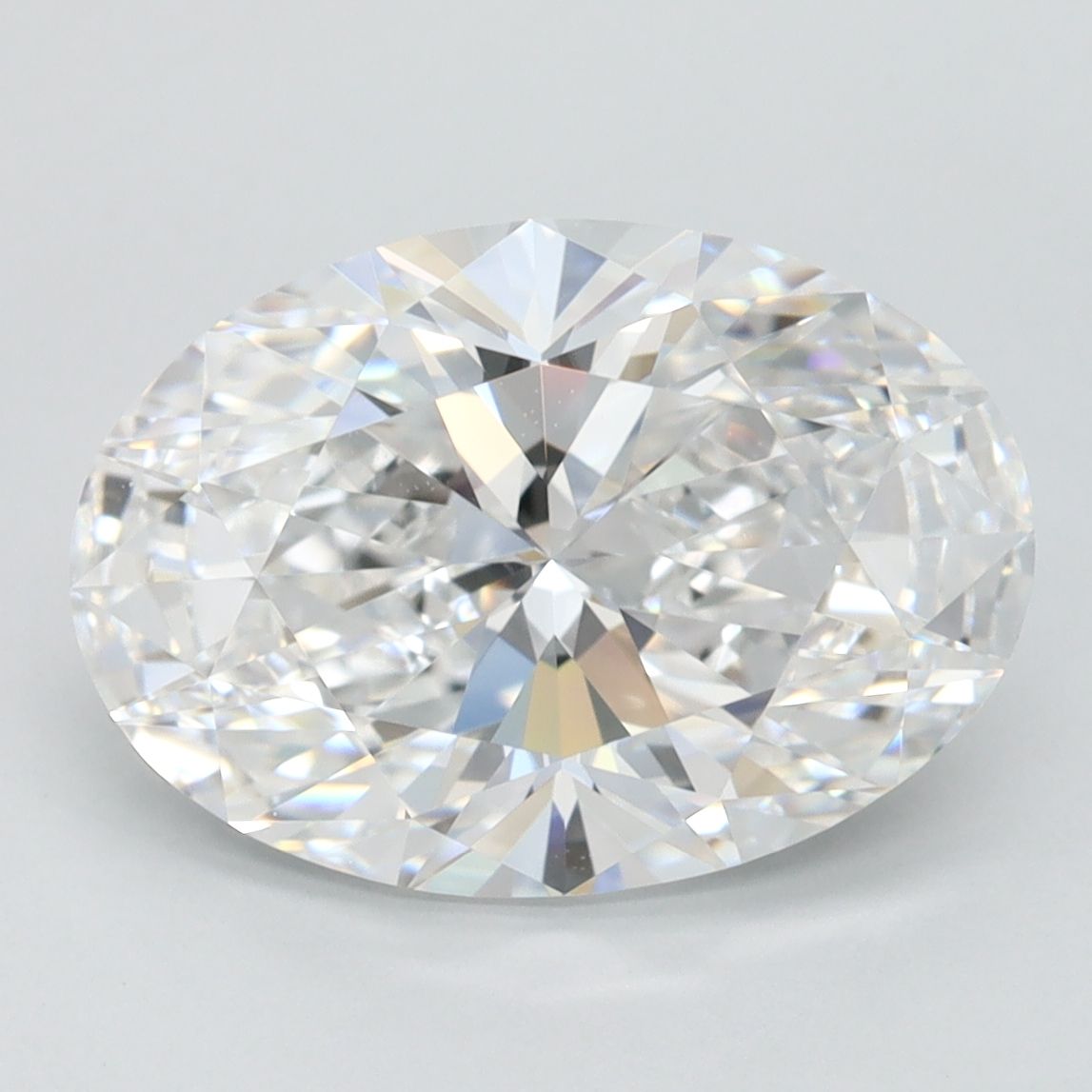 3.30 ct. oval Lab Grown Diamond front image