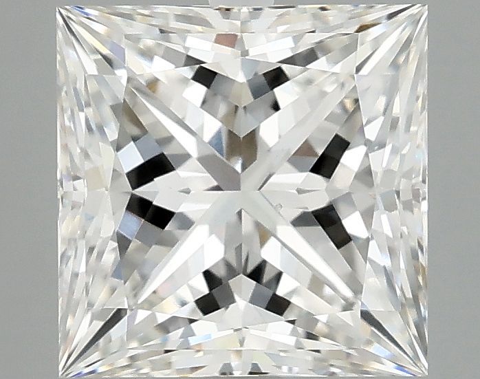 3.04 ct. princess Lab Grown Diamond front image