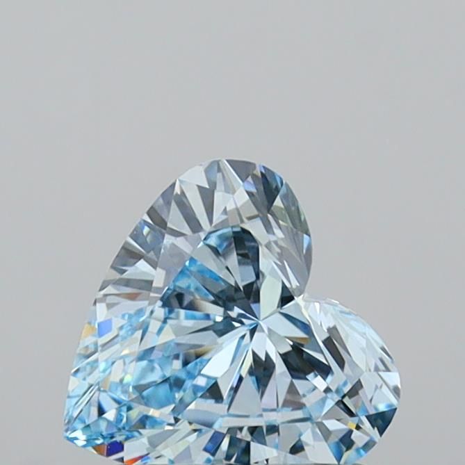 1.11 CT Fancy Intense Blue HEART