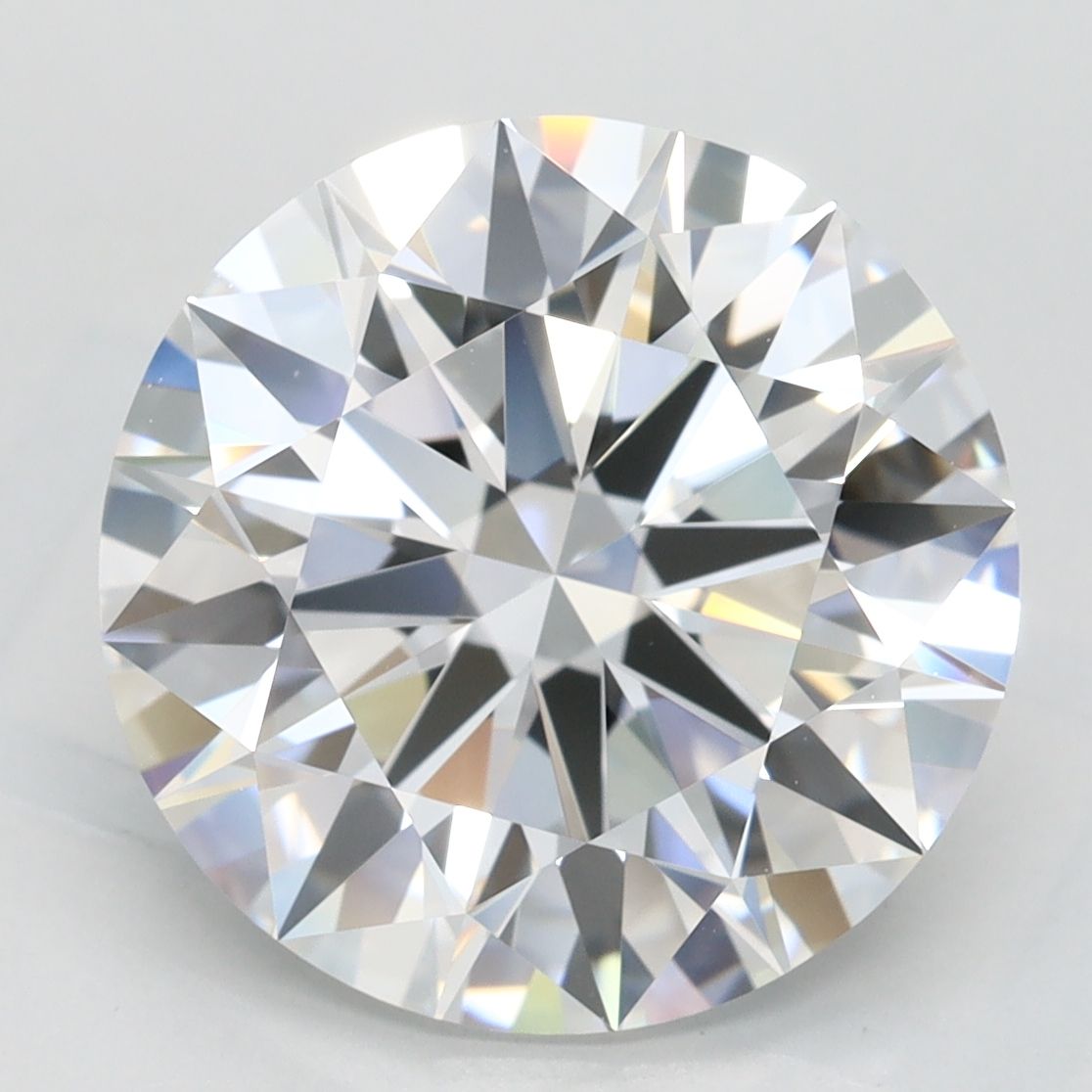 4.97 ct. round Lab Grown Diamond front image