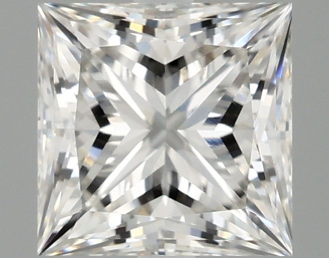 2.10 ct. princess Lab Grown Diamond front image