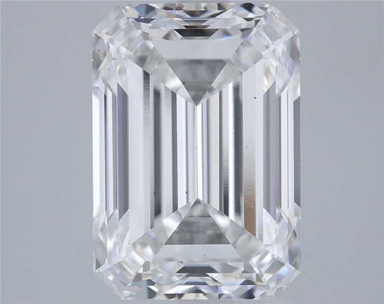 4.13 ct. emerald Lab Grown Diamond front image