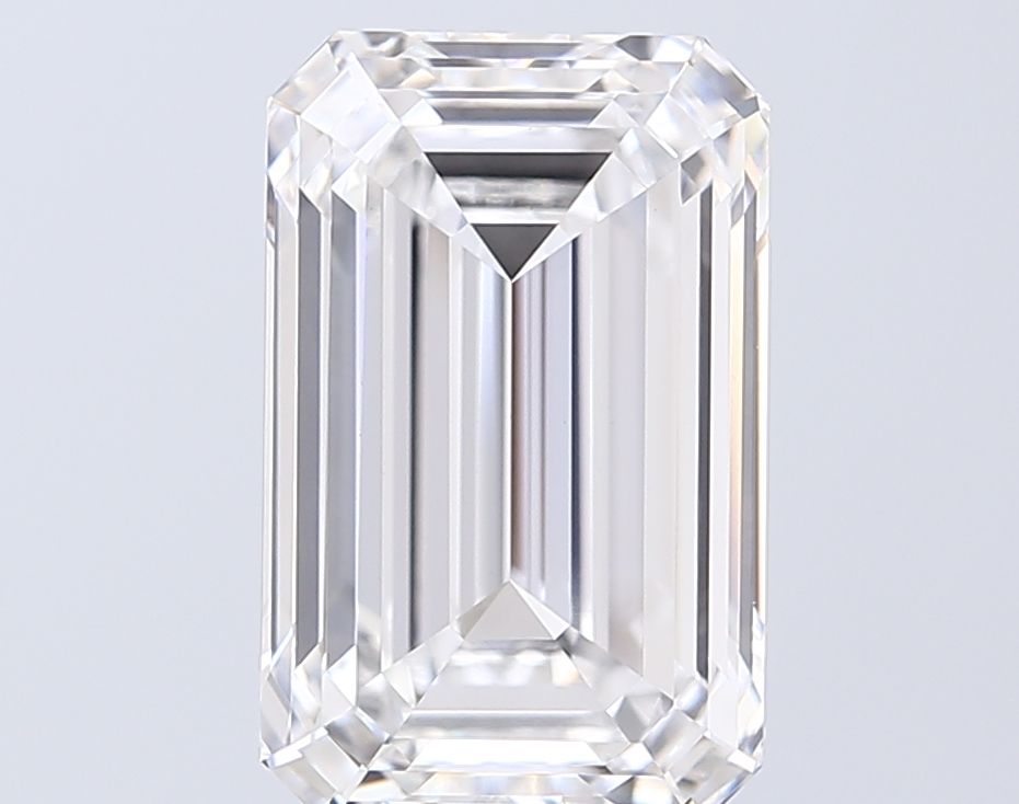 6.01 ct. emerald Lab Grown Diamond front image