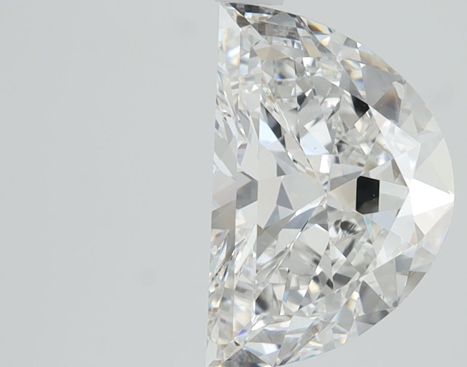 2.05 ct lab-grown Half moon Diamond