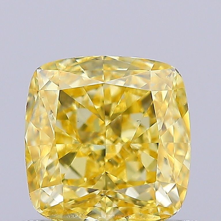 0.84 ct lab-grown Cushion brilliant Diamond