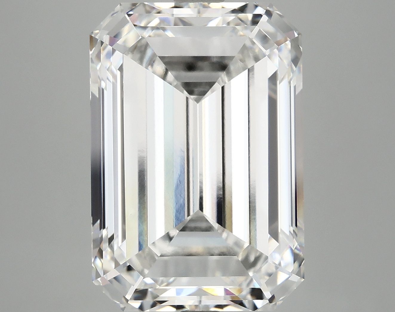 11.10 ct. emerald Lab Grown Diamond front image