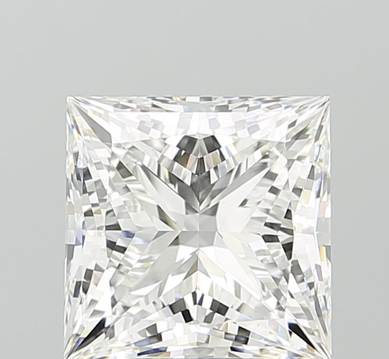 4.55 ct. princess Lab Grown Diamond front image