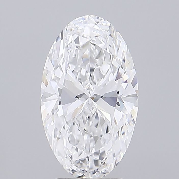 3.57 ct. oval Lab Grown Diamond front image