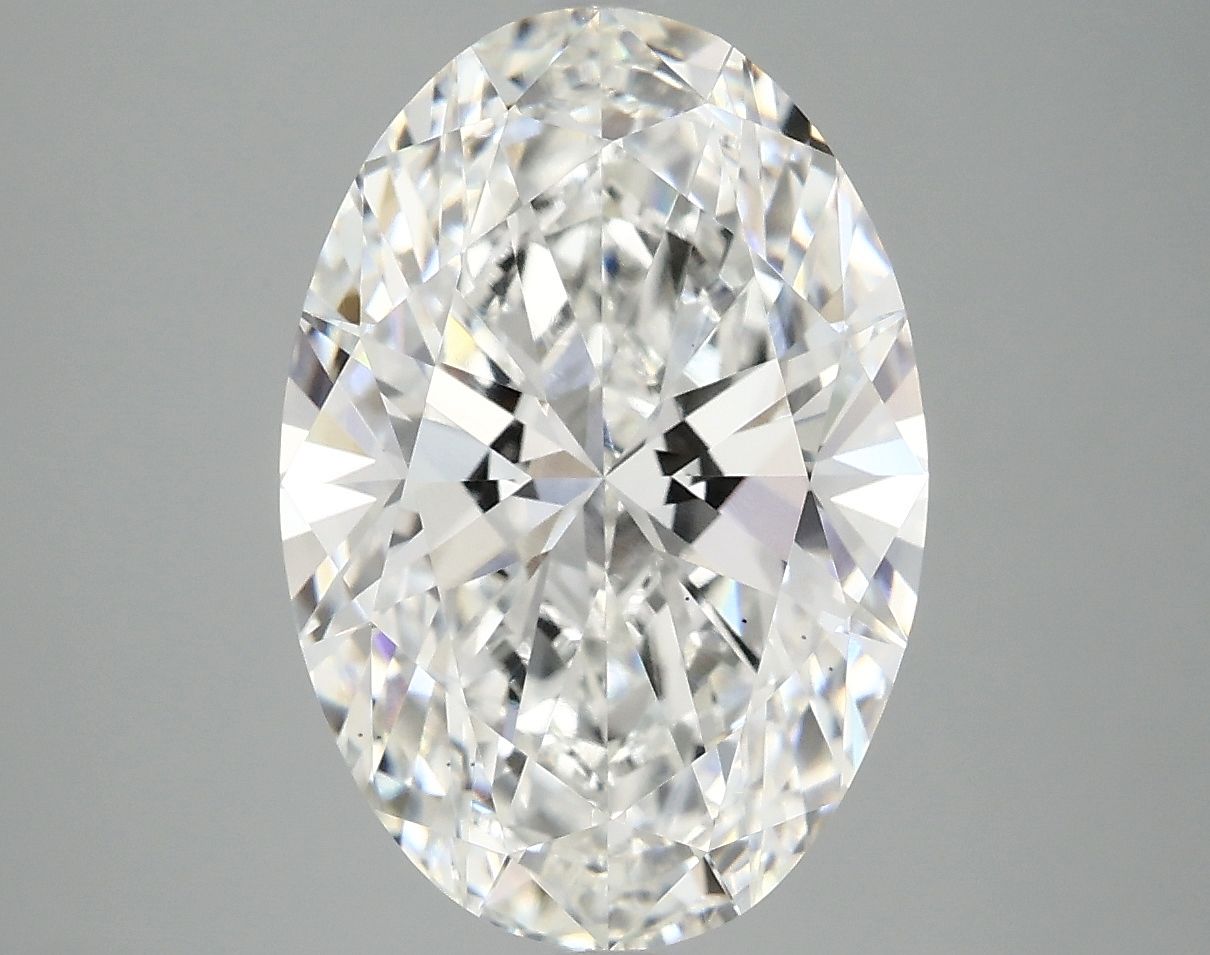 5.03 ct. oval Lab Grown Diamond front image