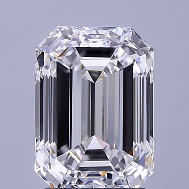 2.59 ct. emerald Lab Grown Diamond front image