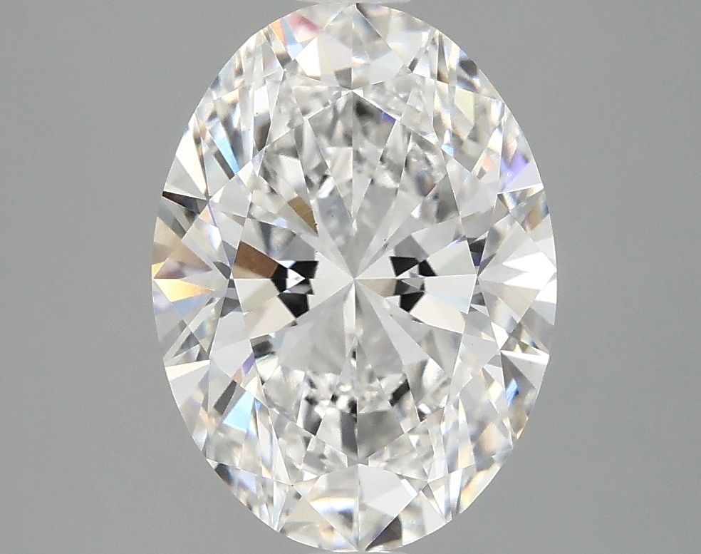 3.10 ct. oval Lab Grown Diamond front image