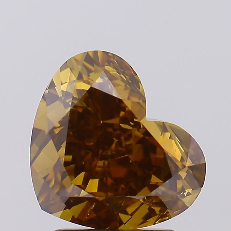 Diament 2.99 ct Fancy Deep Brown Yellow/SI1