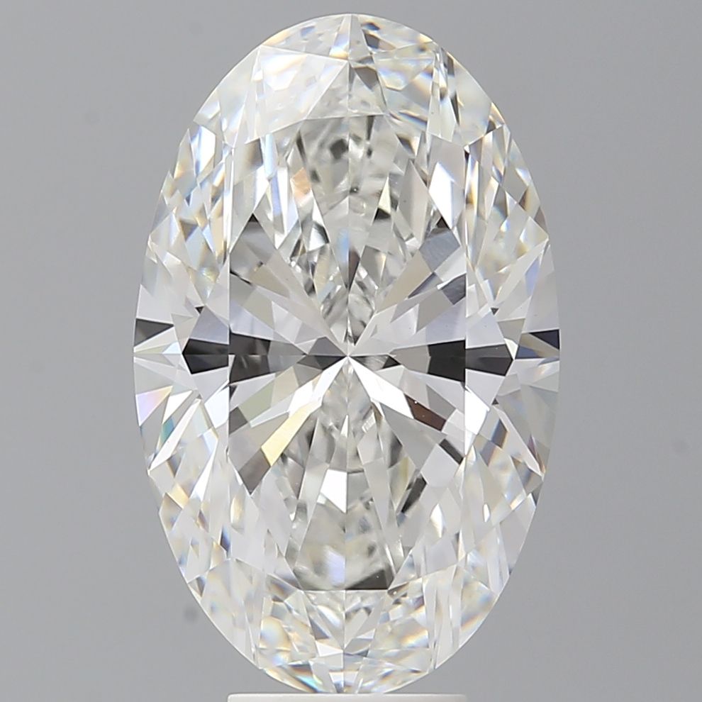 7.59 ct. oval Lab Grown Diamond front image