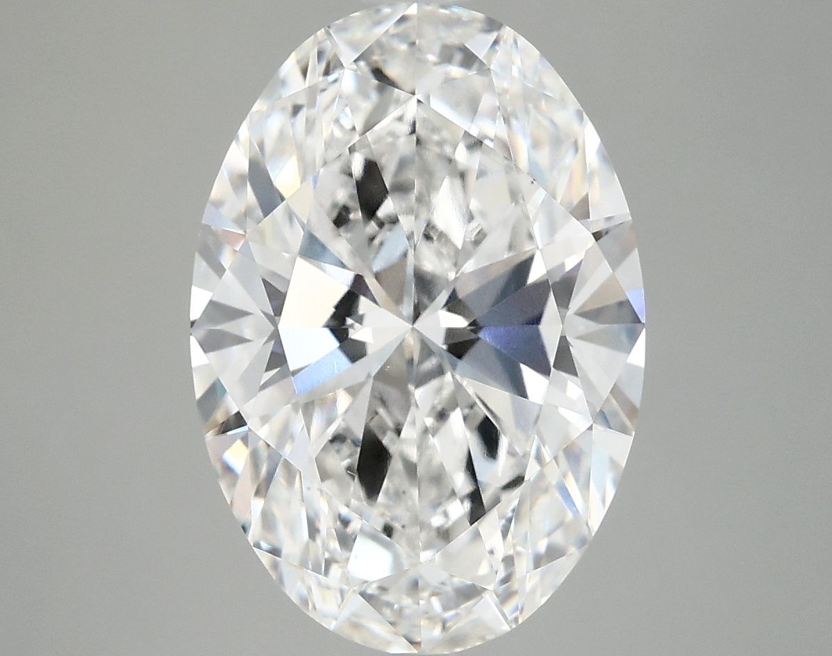 4.91 ct. oval Lab Grown Diamond front image