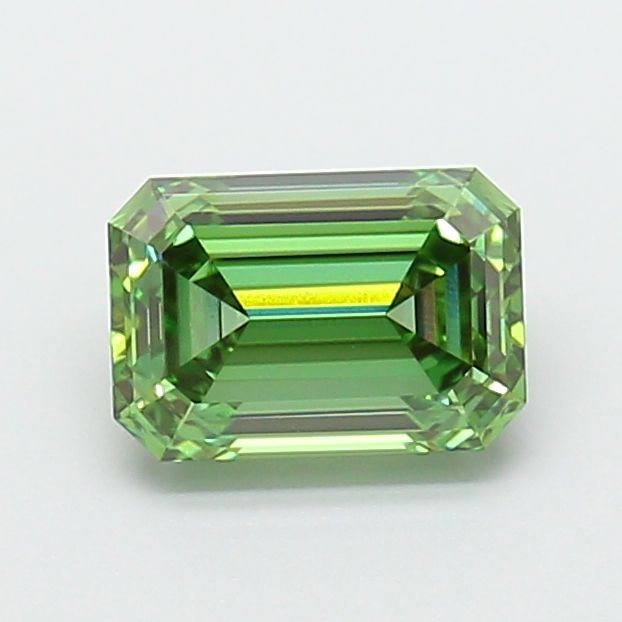 1.91 CT Fancy Vivid Green EMERALD