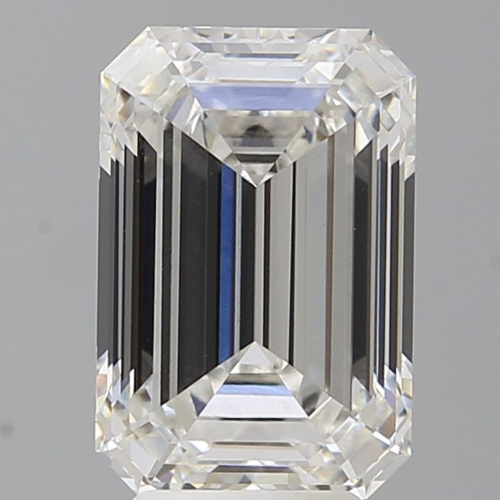 4.58 ct. emerald Lab Grown Diamond front image