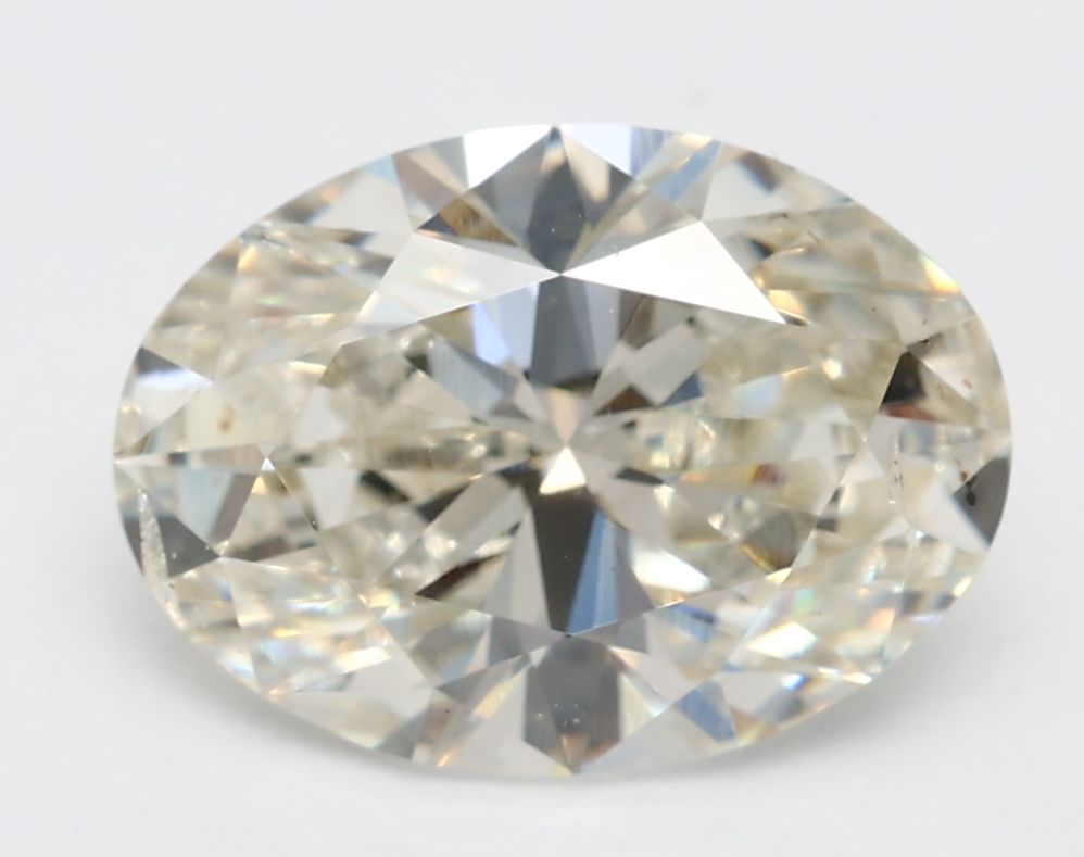 2.53 ct. oval Lab Grown Diamond front image
