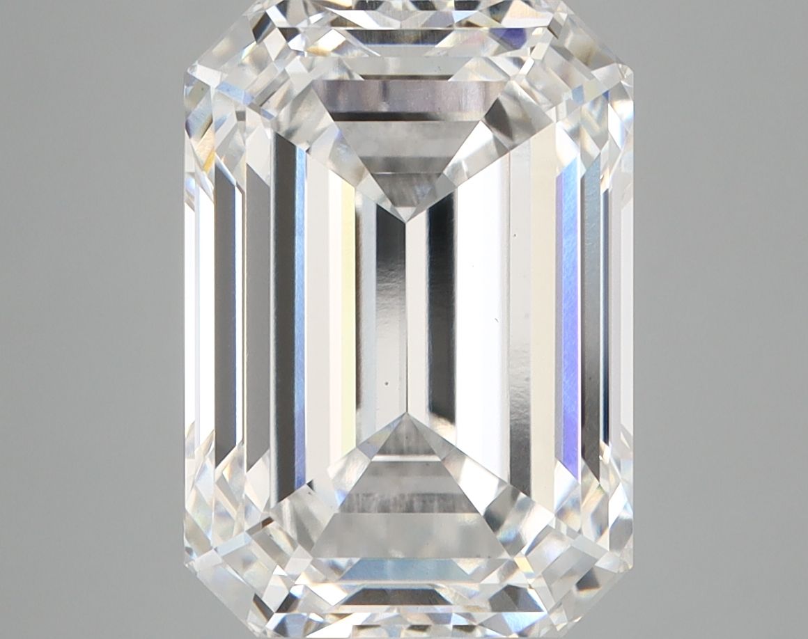 7.04 ct. emerald Lab Grown Diamond front image