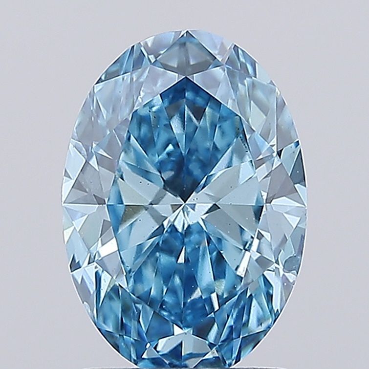2.03 ct. oval Lab Grown Diamond front image