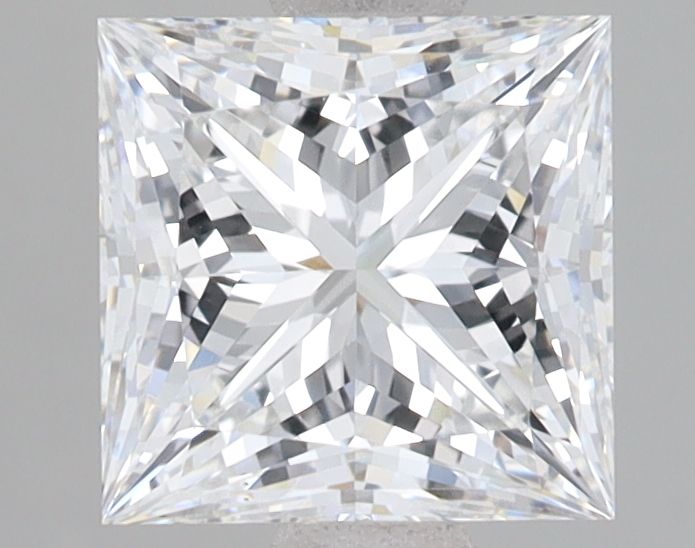2.10 ct. princess Lab Grown Diamond front image