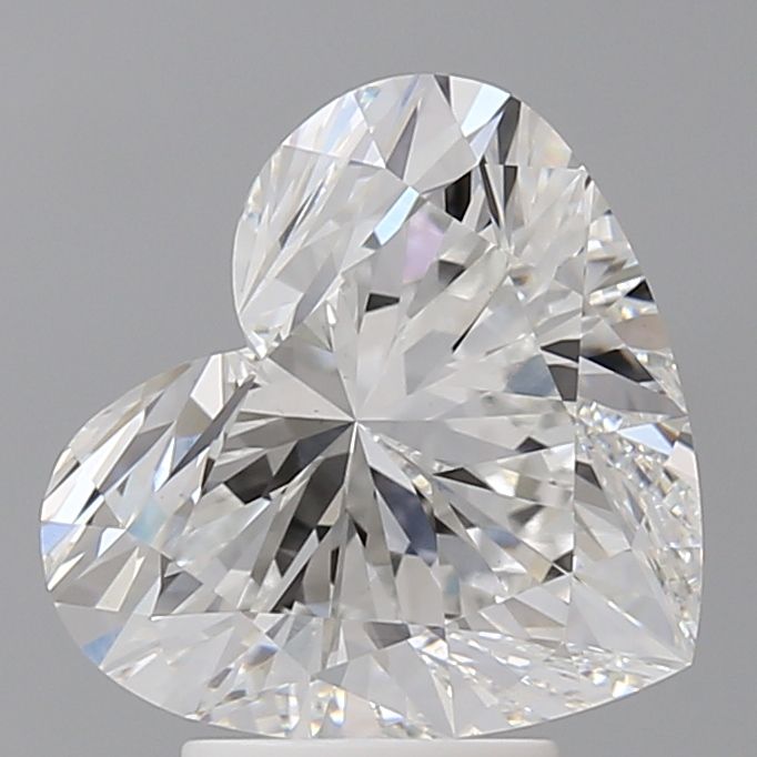 4.51 ct. heart Lab Grown Diamond front image