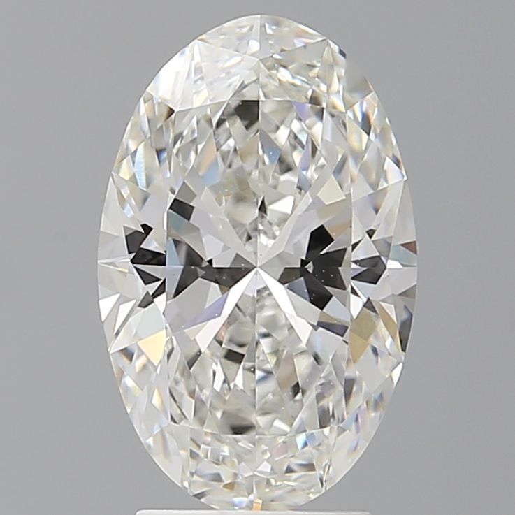 3.10 ct. oval Lab Grown Diamond front image
