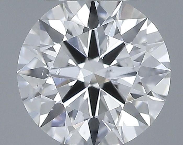 Diamant Rond 0.52 ct - Couleur F - Pureté SI1