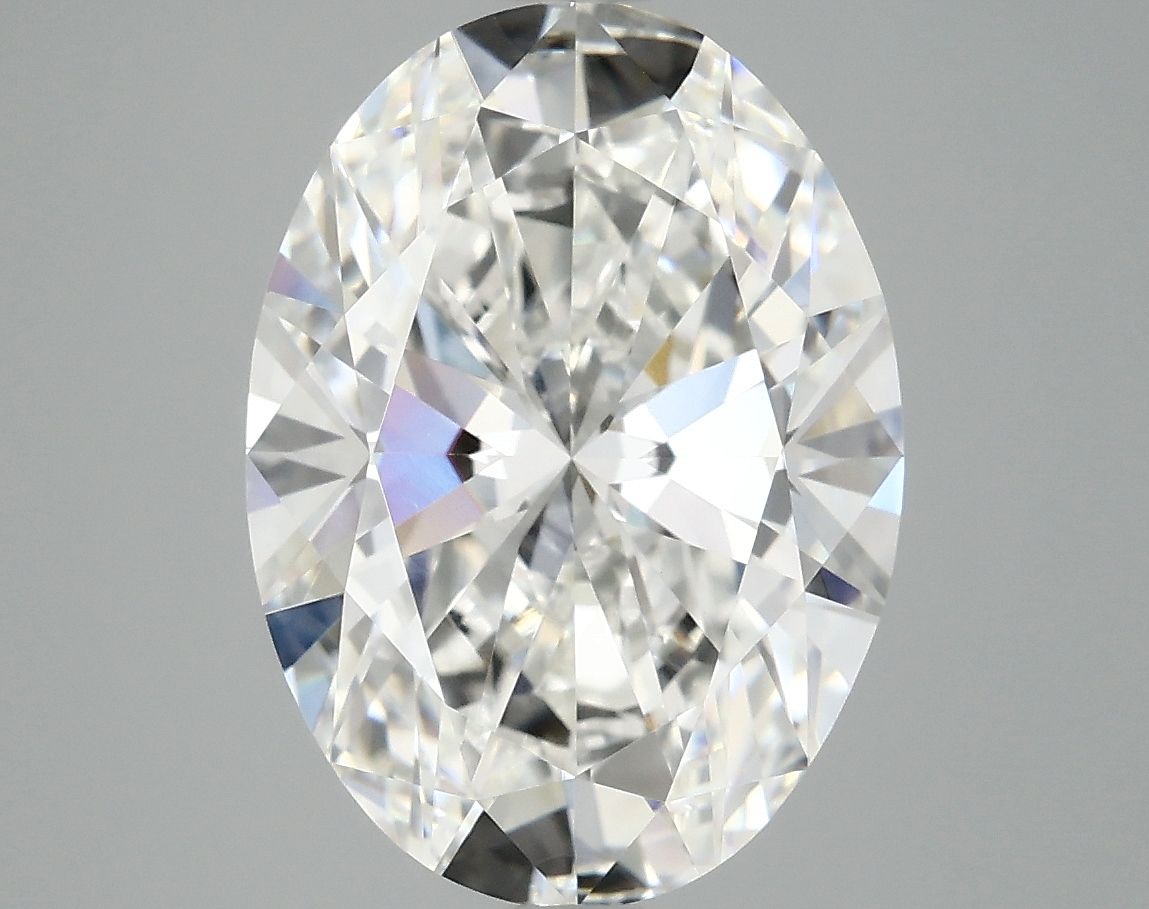 5.00 ct. oval Lab Grown Diamond front image