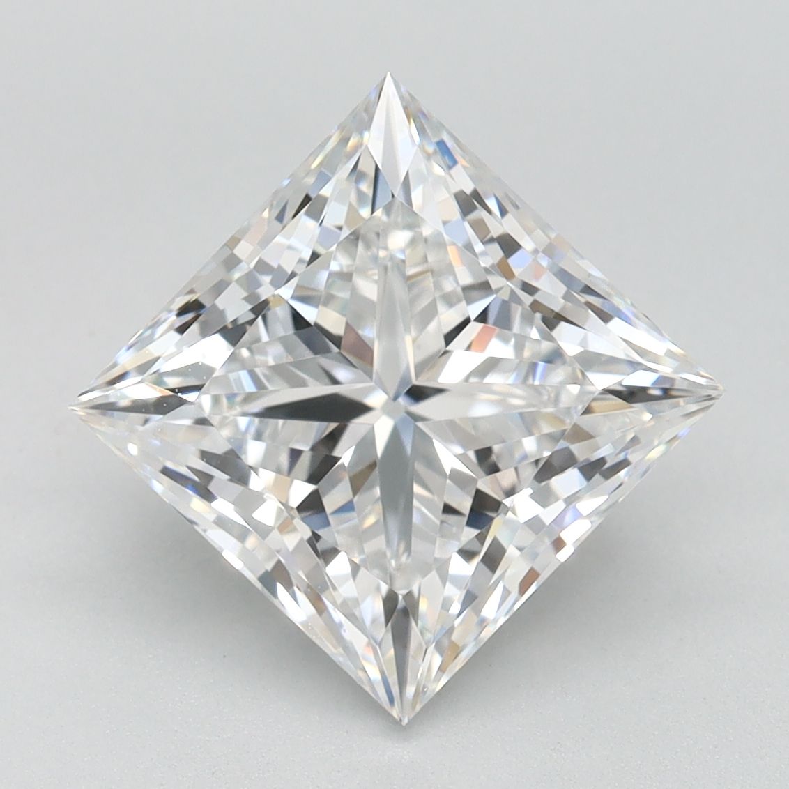 3.09 ct. princess Lab Grown Diamond front image