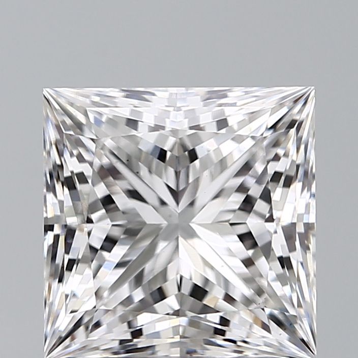 2.58 ct. princess Lab Grown Diamond front image