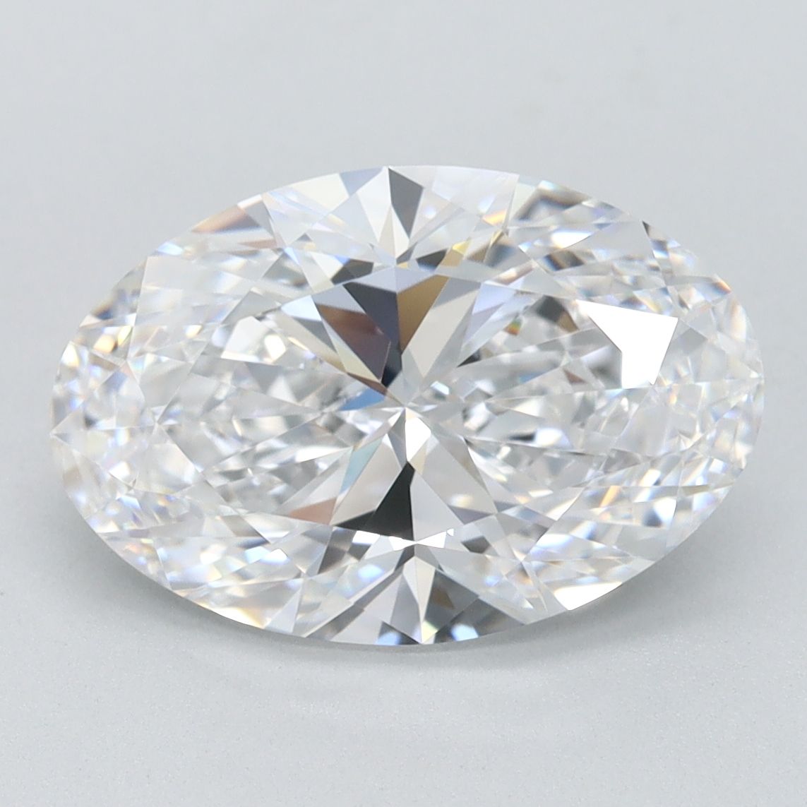 3.03 ct. oval Lab Grown Diamond front image