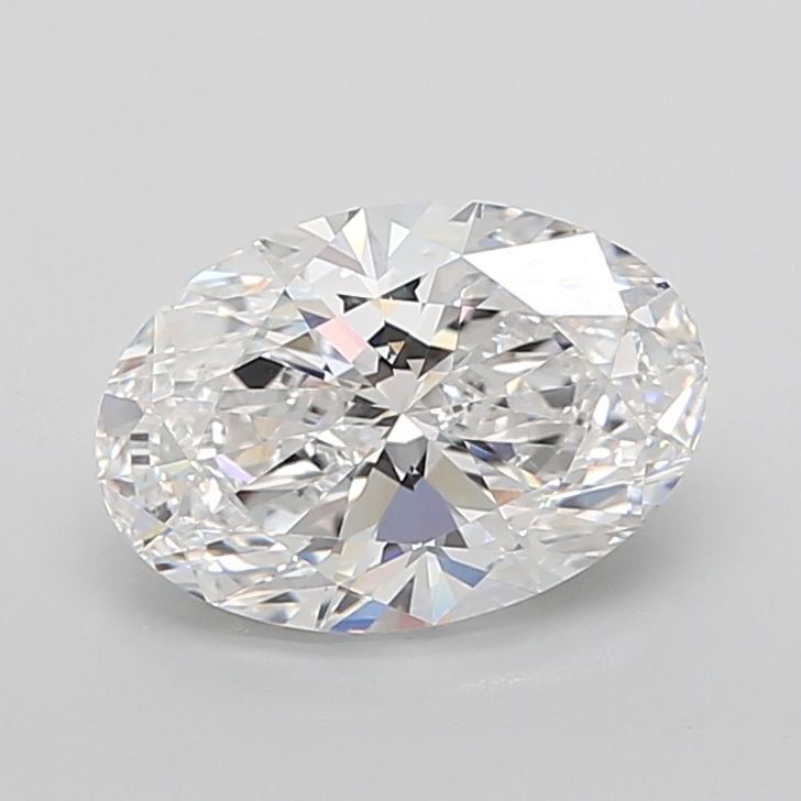 6.04 ct. oval Lab Grown Diamond front image
