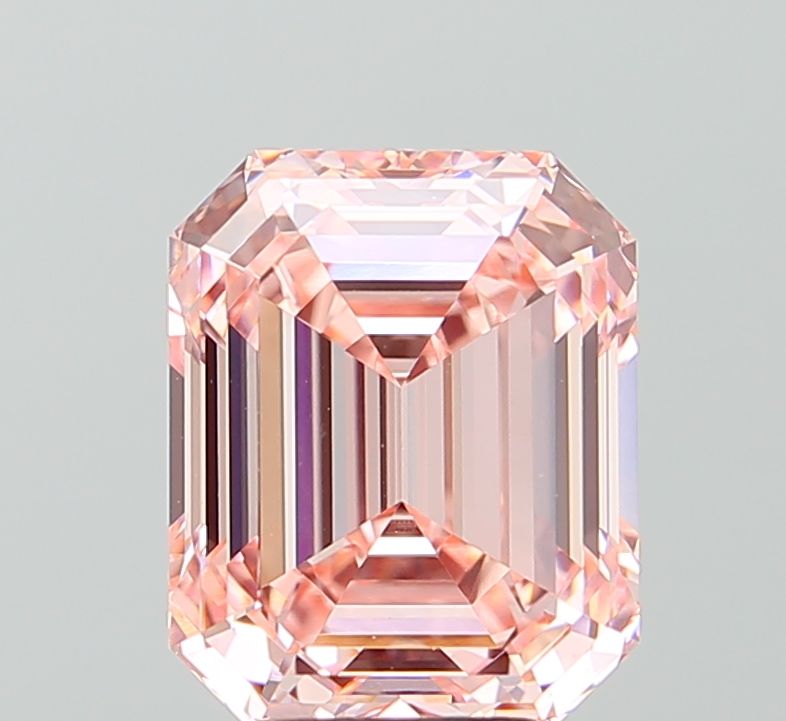 4.08 ct. emerald Lab Grown Diamond front image