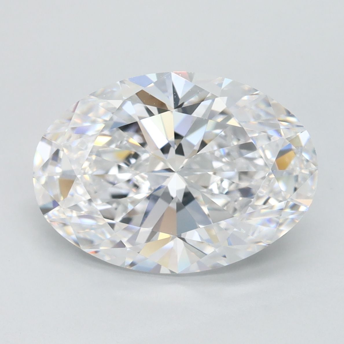 3.12 ct. oval Lab Grown Diamond front image