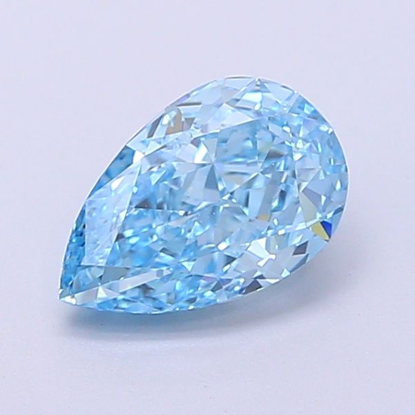 1.11 CT Fancy Vivid Blue PEAR