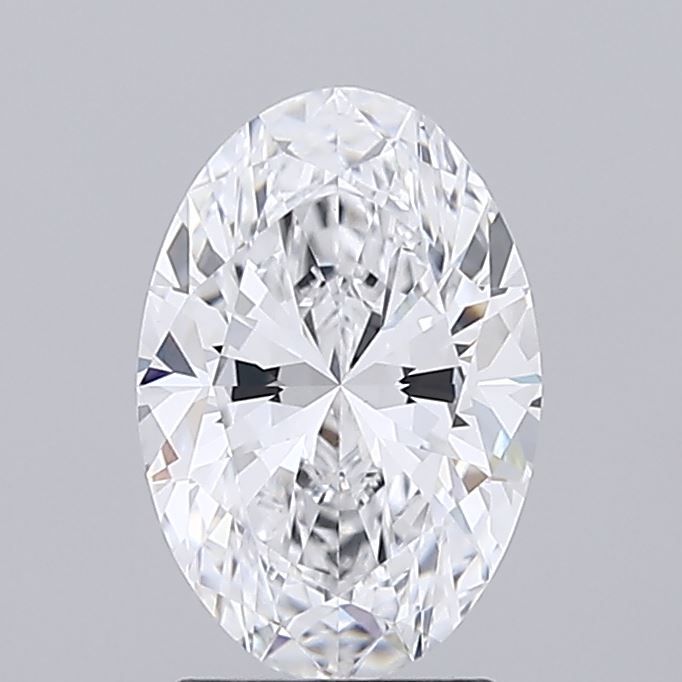 2.02 ct. oval Lab Grown Diamond front image