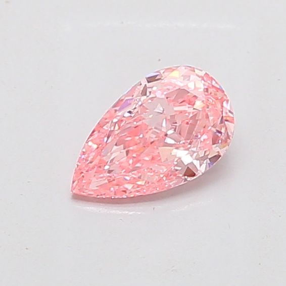 0.86 CT Fancy Vivid Pink PEAR