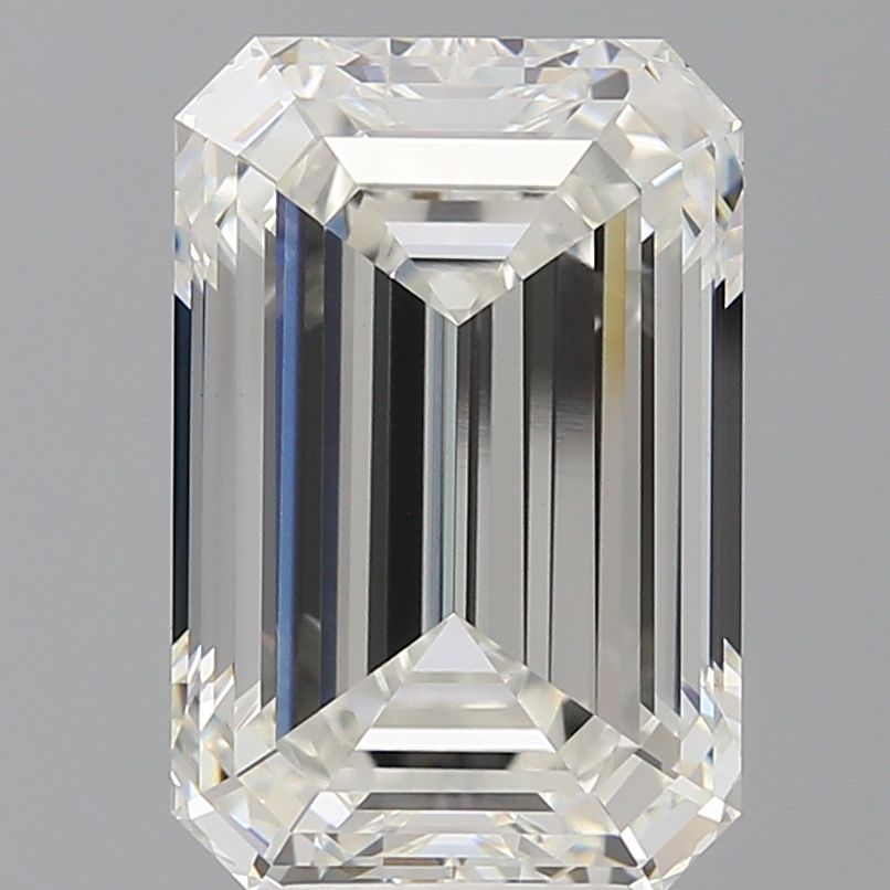7.56 ct. emerald Lab Grown Diamond front image