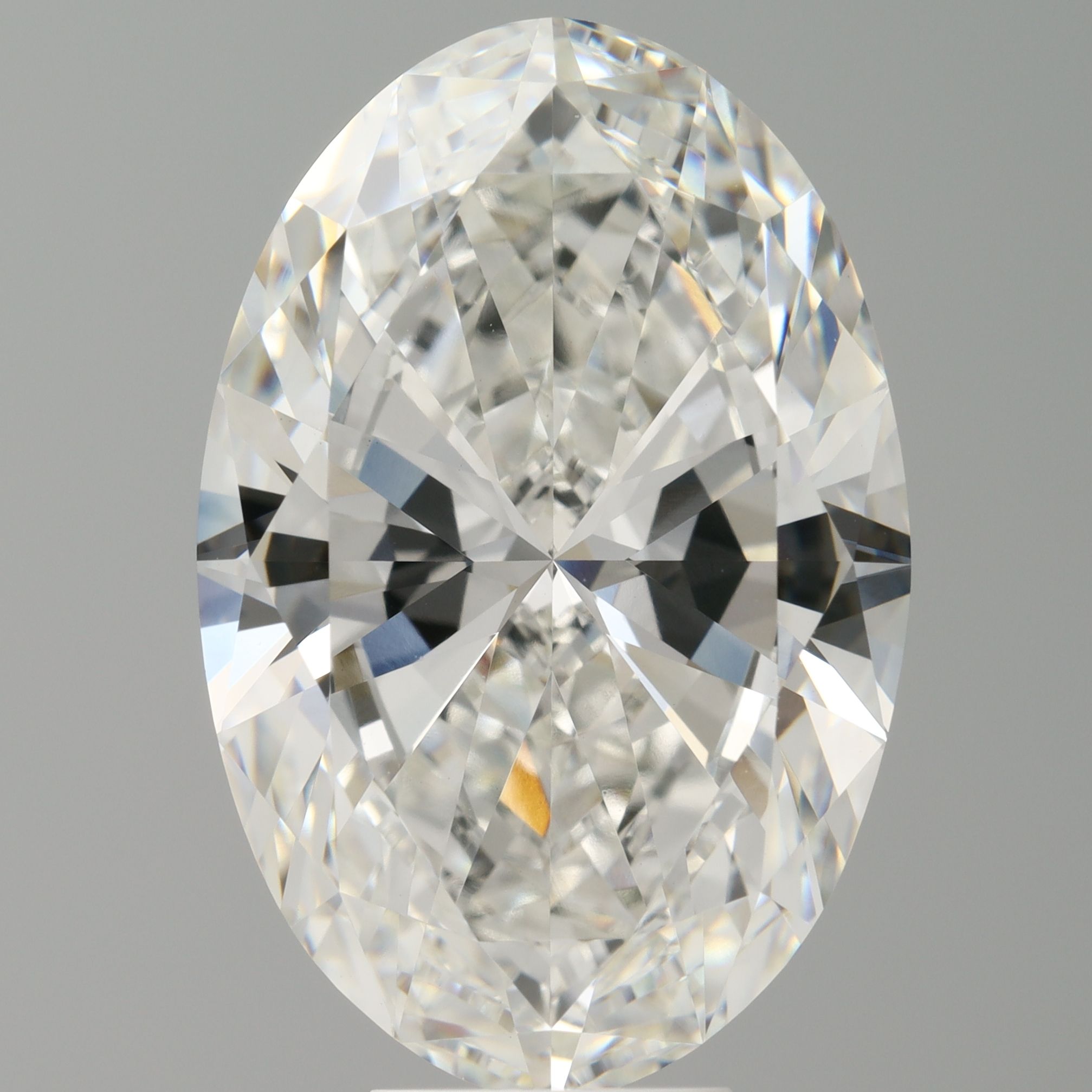 9.02 ct. oval Lab Grown Diamond front image