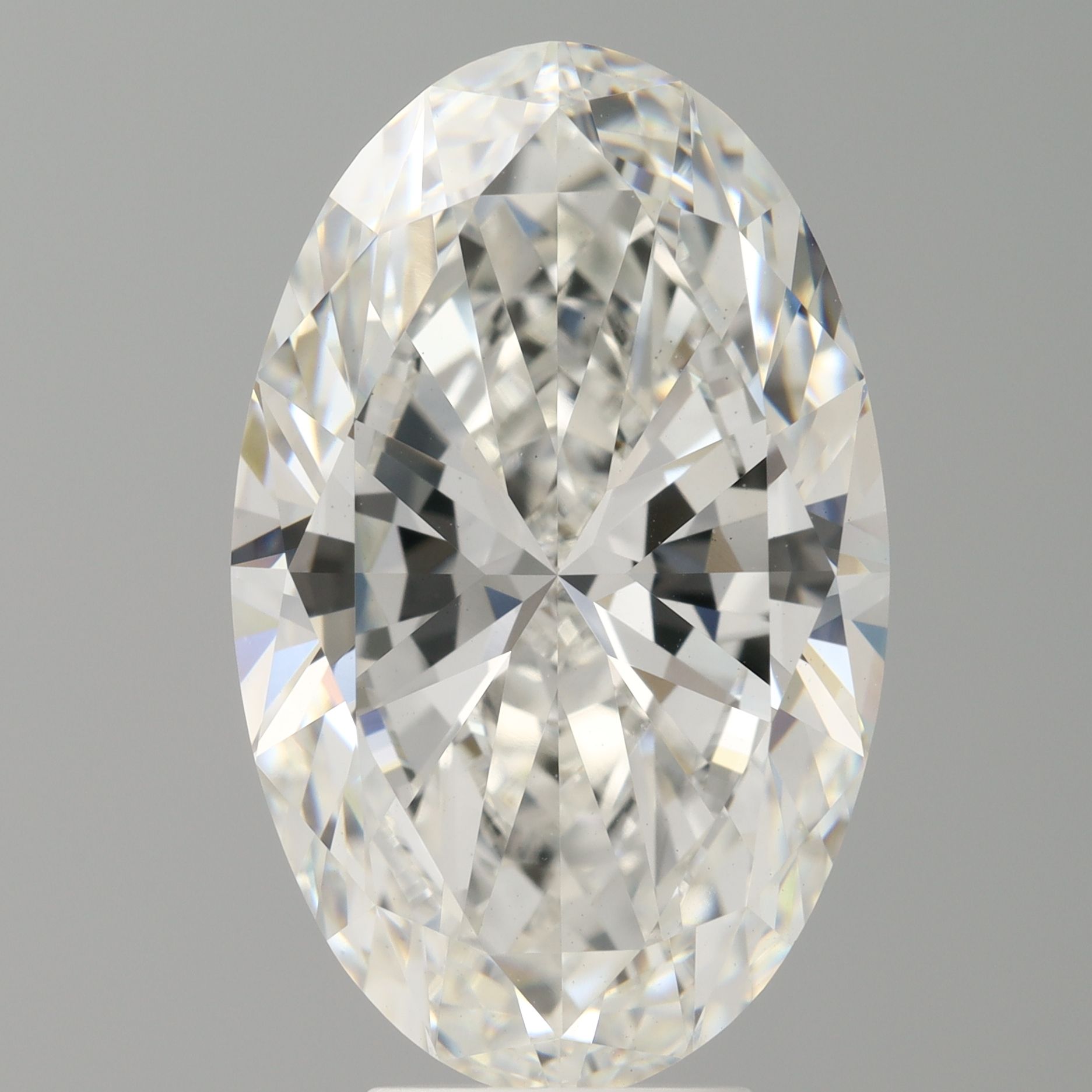 6.53 ct. oval Lab Grown Diamond front image