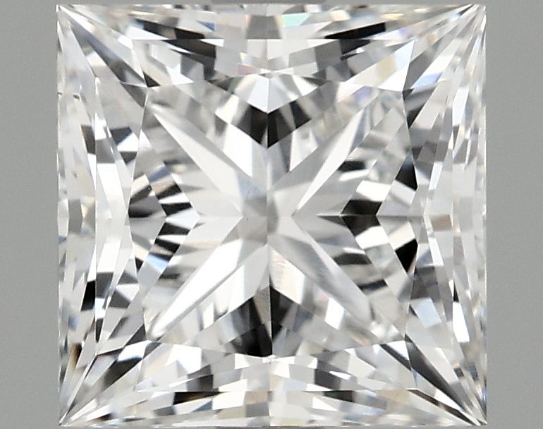 2.10 ct. princess Lab Grown Diamond front image