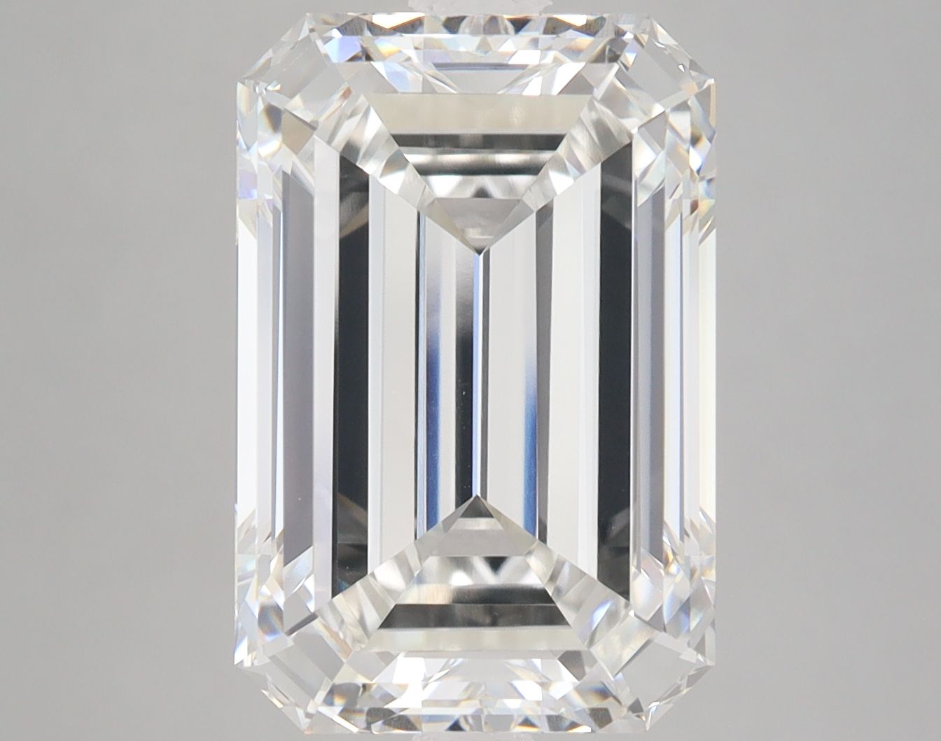 8.10 ct. emerald Lab Grown Diamond front image