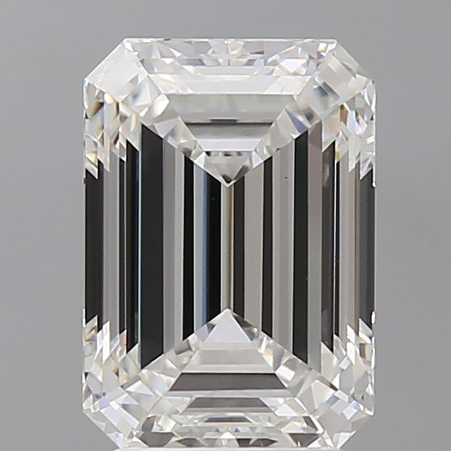 3.59 ct. emerald Lab Grown Diamond front image