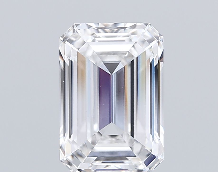 6.35 ct. emerald Lab Grown Diamond front image